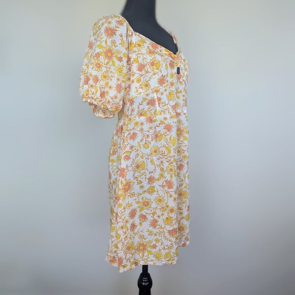 Billabong | XL | Floral Light Weight Summer Spring Mini Dress - Picture 5 of 8